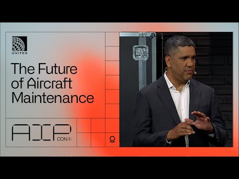 The Future of Aircraft Maintenance | United Airlines at AIPCon 4