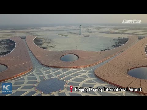 Giant aircraft maintenance hangar put into use at Beijing Daxing Int&#039;l Airport