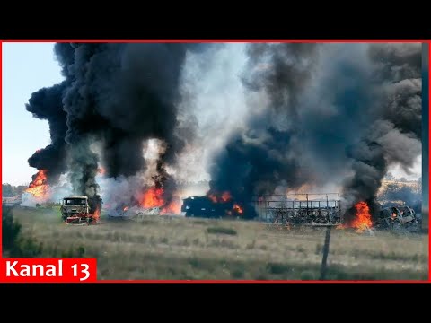 New Ukrainian drone attack on Crimea: details of destruction of numerous Russian military equipment