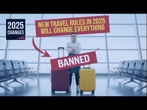 New Travel Rules in 2025 Will Change How You Fly FOREVER!