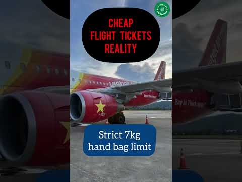 $11 Vietnam Flight Ticket reality! #shorts #ytshorts #vietnam #travel