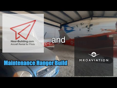 Building a New Aircraft Maintenance Hanger in Southern Spain. www.hour-building.com