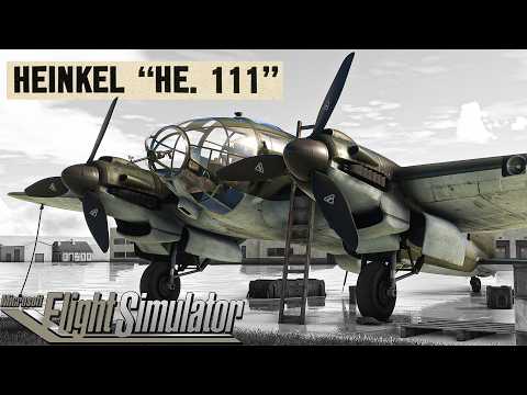 One Incredible Flight Model! NEW Captain Sim HE 111 with a Real Airline Pilot: MSFS