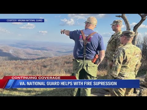 Virginia National Guard field training to continue support against Commonwealth’s wildfires