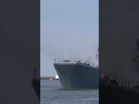 Scary Firing Russian Navy in Action: A Symbol Russian Military Power 2023 #shorts