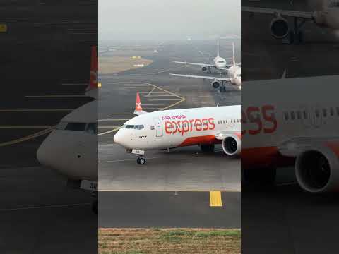 Air India Express Boeing 737-8 max, tail representing textile patterns of India #AirIndiaExpress #AI