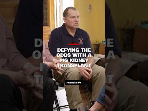 Defying the odds with a pig kidney transplant