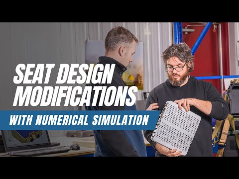 Seat Design Modifications with Numerical Simulation to Improve Pilot Safety