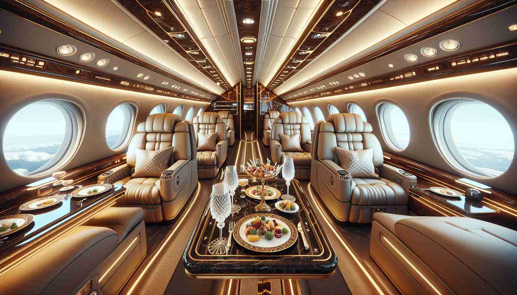 The Luxury of Airborne Travel: A Glimpse Inside VVIP Aircraft
